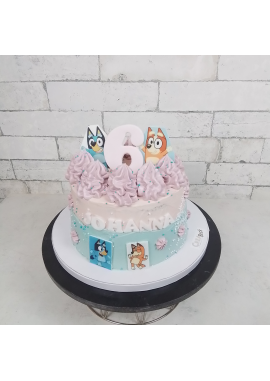 № 5050 Motivtorte - Bluey -Creabeck Rotkreuz, Cham und Sins