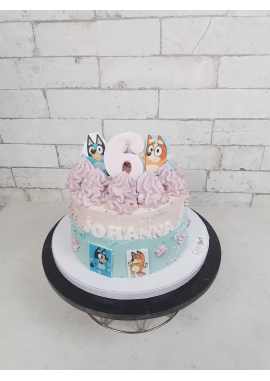 № 5050 Motivtorte - Bluey -Creabeck Rotkreuz, Cham und Sins