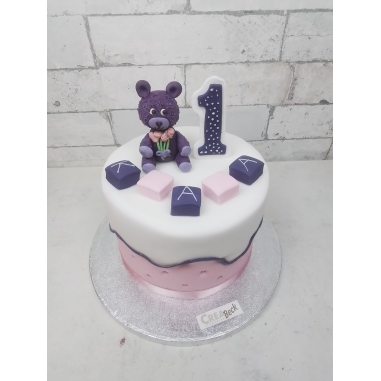 № 3084 Motivtorte - Little Bear Cake Rosa