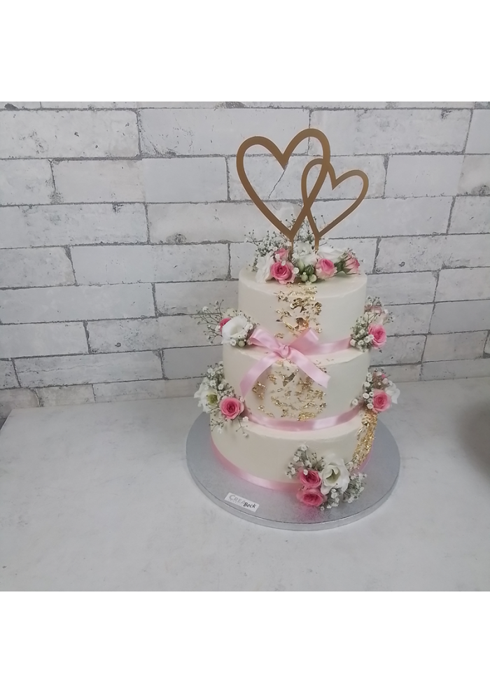 Naked Cake Hochzeitstorte - Creabeck Hünenberg, Baar