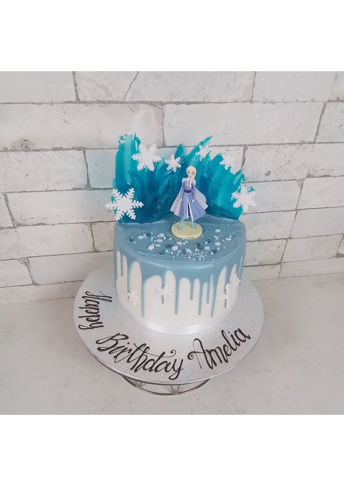 Drip Cake Elsa Torte- Creabeck Zug, Sins, Cham, Hünenberg