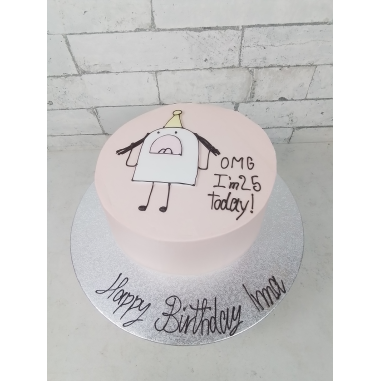 № 4145 Comic Torte Meme Style