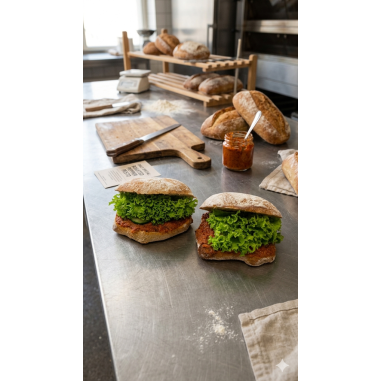 Vegan Tatar Twister Sandwich