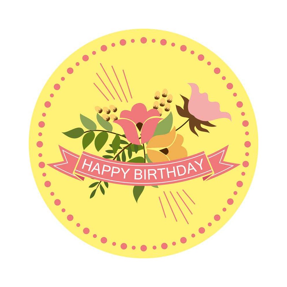 Versandtorte Happy Birthday