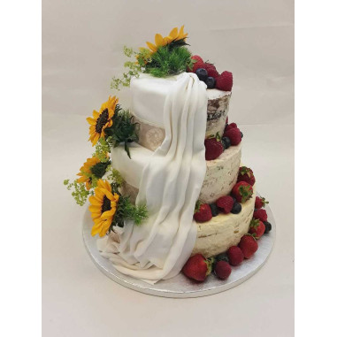 № 1009 Semi Naked Cake - Summertime